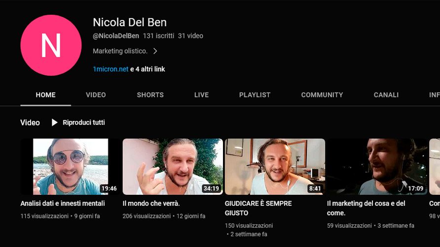 NDB su YouTube