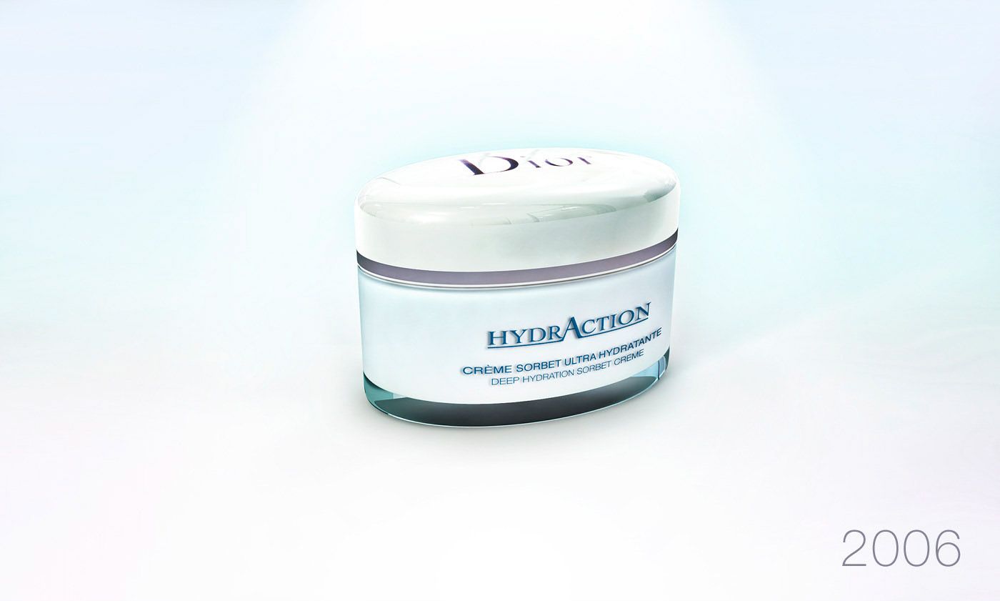 Crema viso Hydraction (Dior) 3D rendering