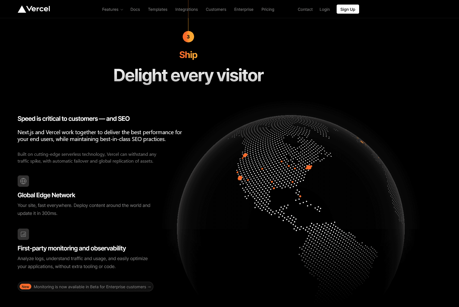 Hosting con CDN su Vercel