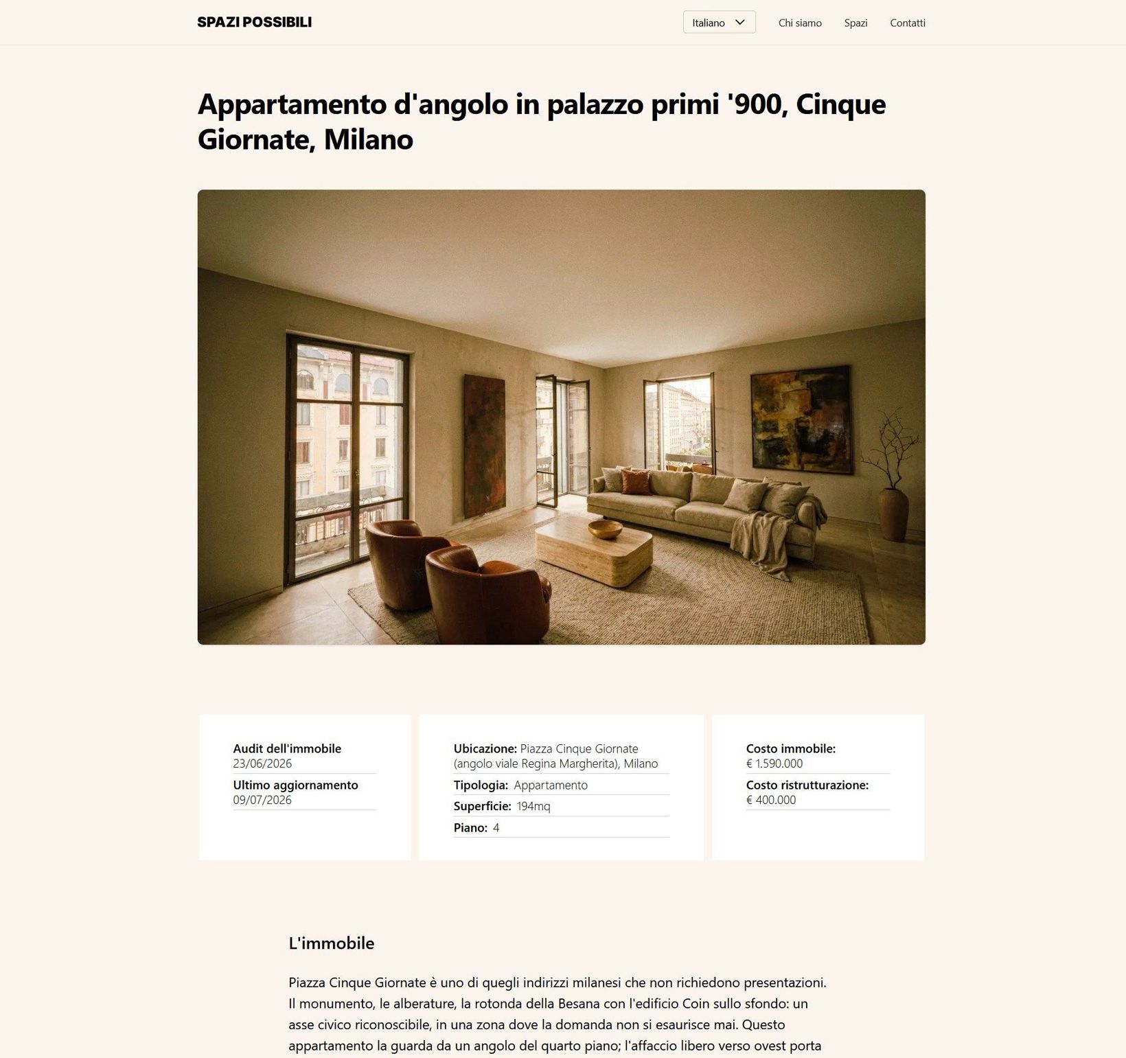 web design minimalista